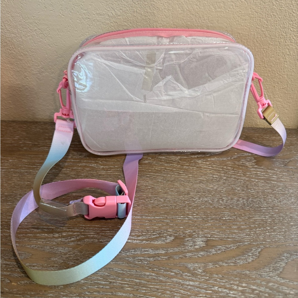 New Target Pink Clear Dreamer Purse